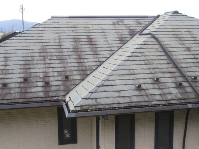 伊那市H邸屋根施工前