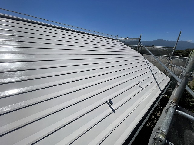 伊那市K邸下塗り完成