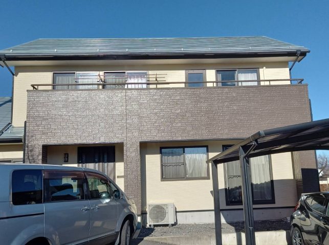 伊那市K邸屋根完成