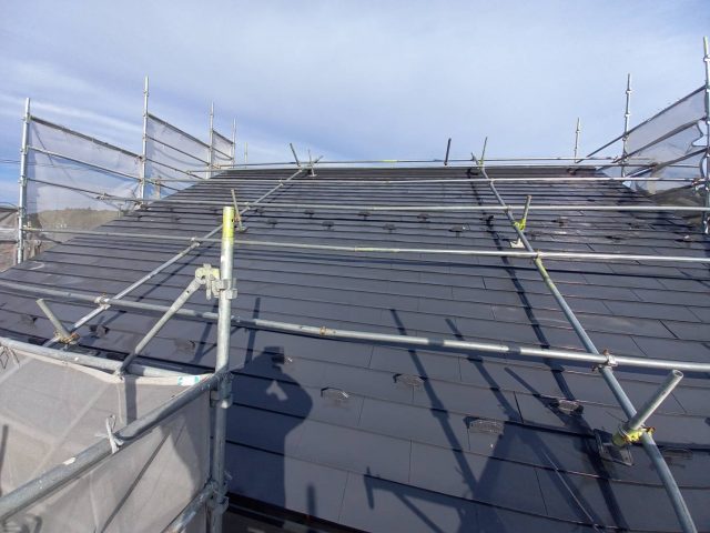 伊那市K邸屋根完成