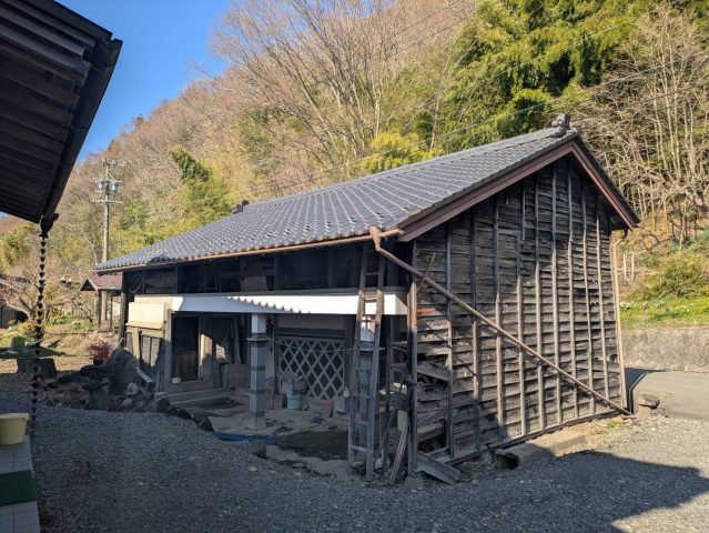 伊那市K邸解体前