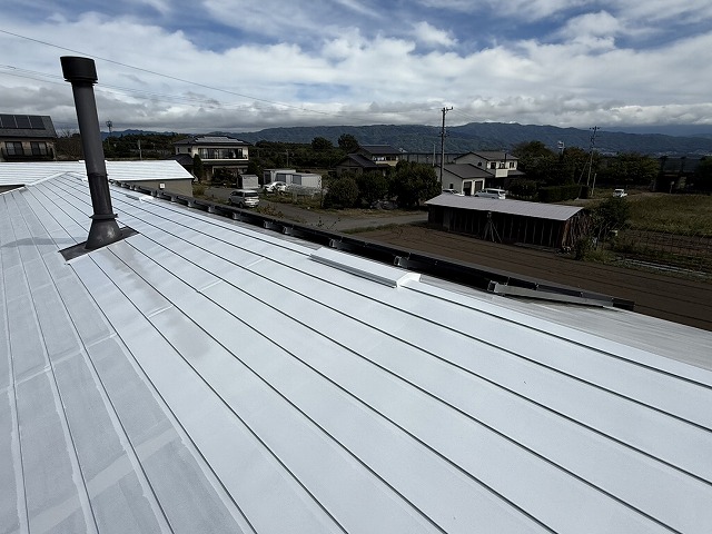 伊那市O邸上塗り（シャネツトップワン2回目）