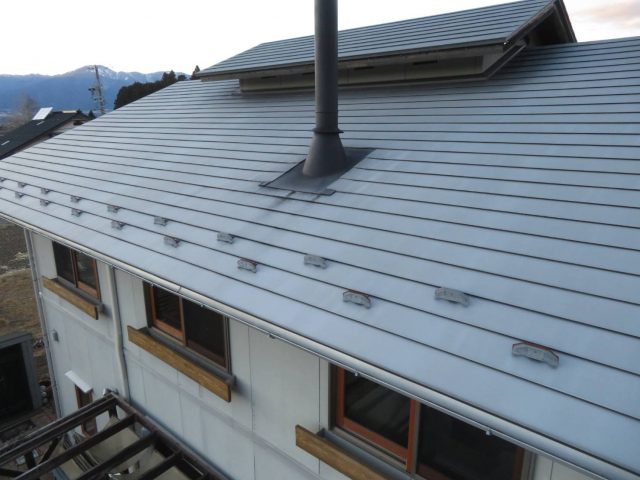 伊那市U邸屋根施工前