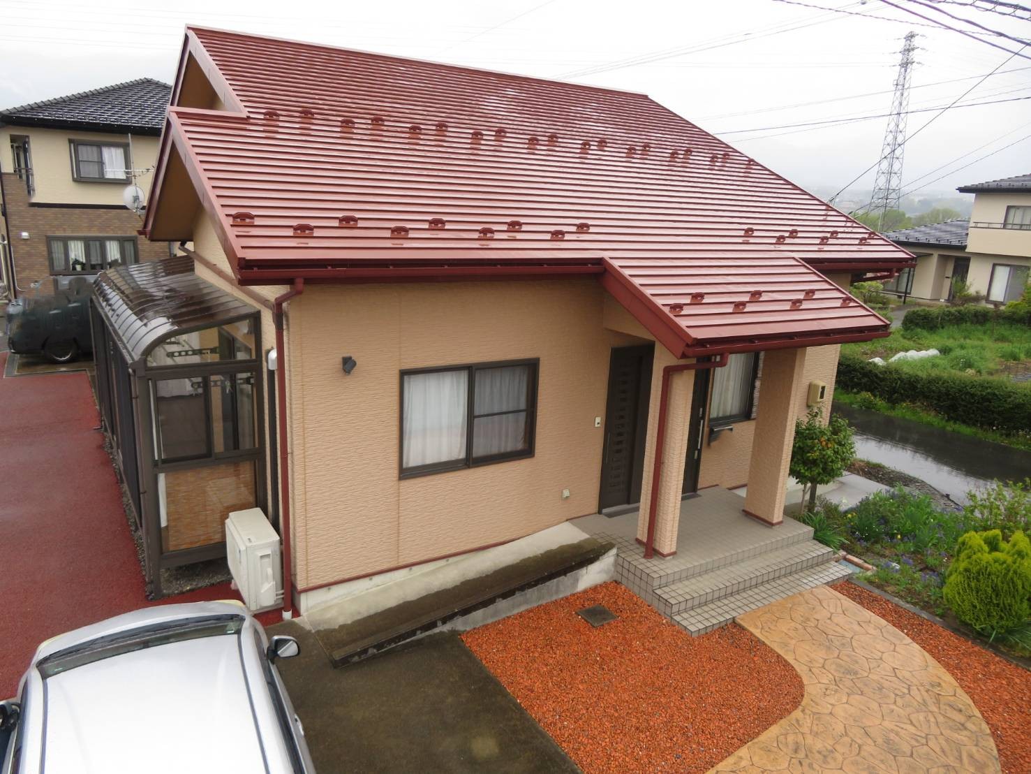 伊那市富県N邸屋根施工前