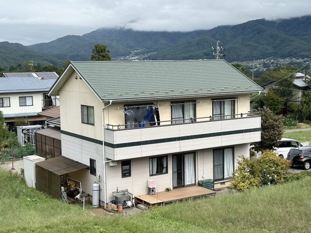 駒ヶ根市下平Y邸施工前全景