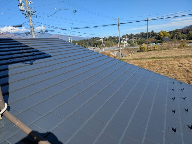 飯島町I邸屋根完成