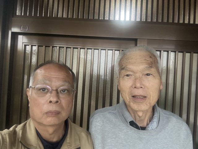 飯田市　地震対策で行った屋根の葺き替えの仕上がりの良さに喜んで頂きました！