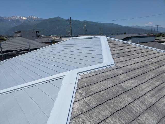 駒ヶ根市I邸下塗り（シーラー）1