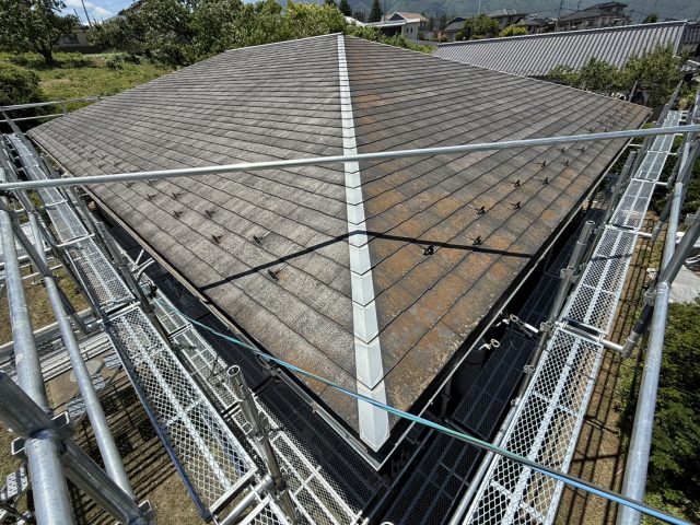 駒ヶ根市K邸屋根施工前