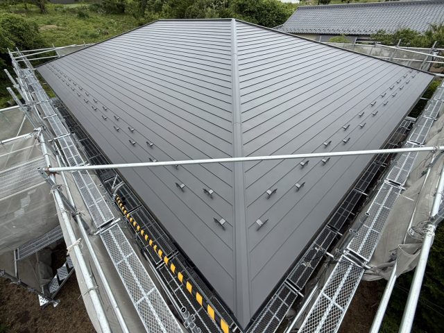 駒ヶ根市K邸屋根施工後
