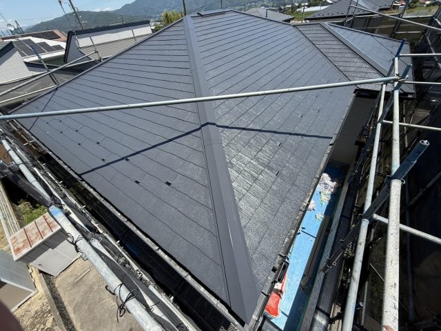 駒ヶ根市I邸上塗り完成