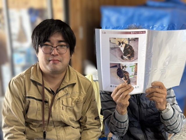 高森町　屋根葺替え工事などを行い、丁寧にやってくれたと喜んで頂くことができました